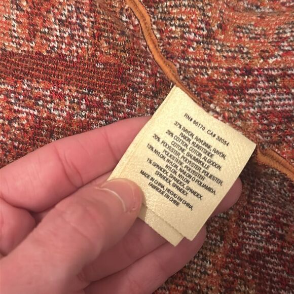 Moth Anthropologie Intarsia Paisley Boho Blazer Jacket Size Small - Picture 6 of 6